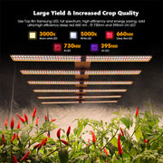 OA 4 Channels Adjustable Spectrum Series 720W LM301H Greenhouse Led Grow Light