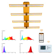 OA 4 Channels Adjustable Spectrum Series 240W LM301H Greenhouse Led Grow Light
