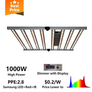 High Cost-effective 1000W SAMSUNG LED Greenhouse folding Led Grow Light