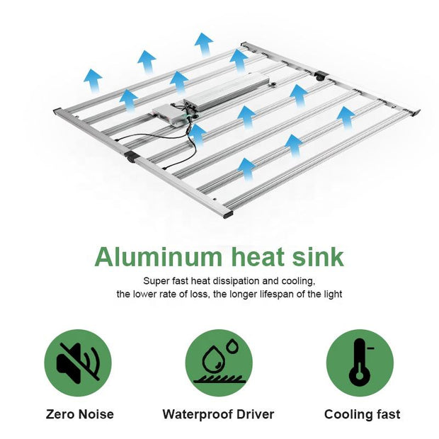 High Cost-effective 800W SAMSUNG LED Greenhouse folding Led Grow Light